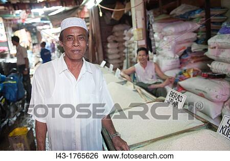 Stock Photograph - Portrait of an Indonesian man. Fotosearch