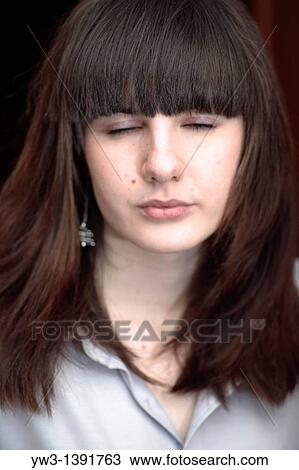 portrait of beautiful girl View Large Photo Image Stock Image - portrait of beautiful girl. Fotosearch