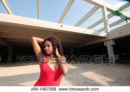 Portrait of black woman View Large Photo Image Stock Photo - Portrait of black woman. Fotosearch