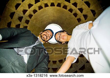 Portrait of bride and groom in Pantheon, Rome, Italy View Large Photo Image Stock Photograph - Portrait of bride and groom in Pantheon, Rome, Italy. Fotosearch