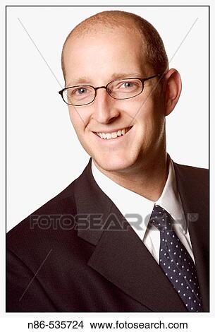 Portrait of businessman in glasses View Large Photo Image Picture - Portrait of businessman in glasses. Fotosearch