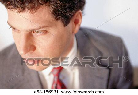 Portrait of businessman in gray suit View Large Photo Image Stock Image - Portrait of businessman in gray suit. Fotosearch