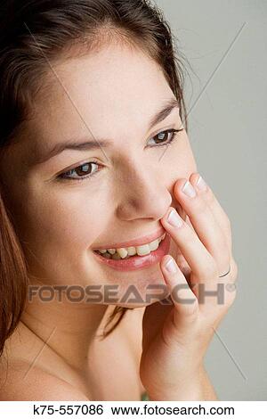 Portrait of caucasian-hispanic woman in her twenties. View Large Photo Image Stock Photograph - Portrait of caucasian-hispanic woman in her twenties.. Fotosearch