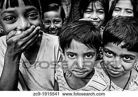 Portrait of children in the streets of Calcutta, Kolkata, West Bengal, India View Large Photo Image Stock Image - Portrait of children in the streets of Calcutta, Kolkata, West Bengal, India. Fotosearch