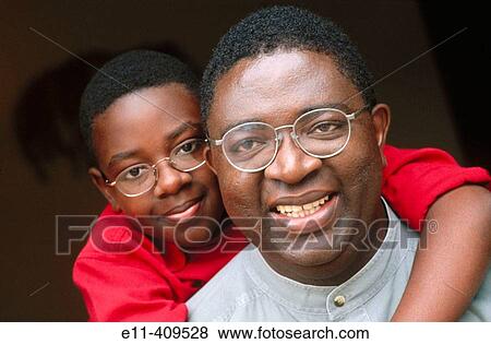 Portrait of father and son View Large Photo Image Stock Photo - Portrait of father and son. Fotosearch
