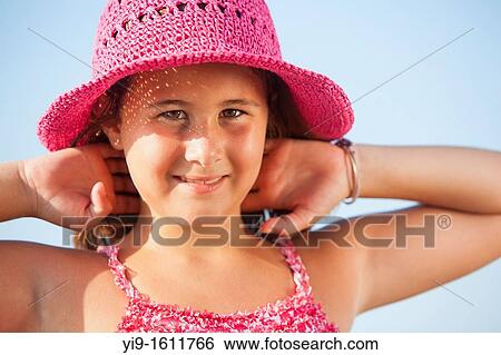 portrait of girl on the beach View Large Photo Image Stock Photograph - portrait of girl on the beach. Fotosearch