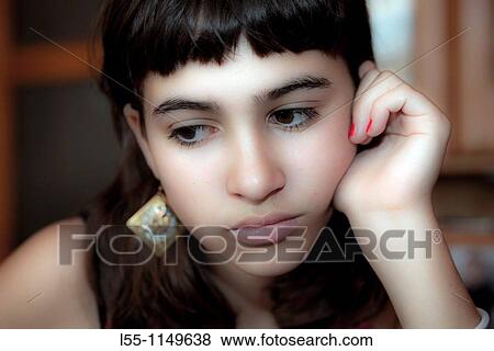 Portrait of girl View Large Photo Image Stock Photo - Portrait of girl. Fotosearch