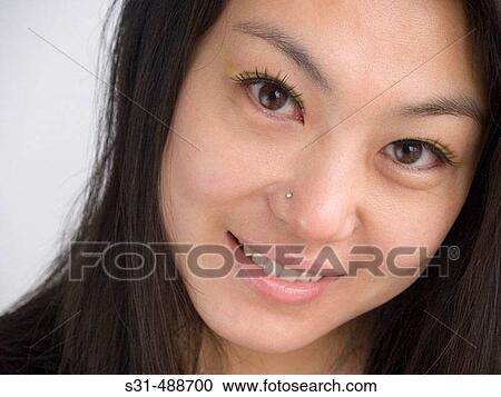 Portrait of good looking Chinese female. View Large Photo Image Stock Image - Portrait of good looking Chinese female.. Fotosearch
