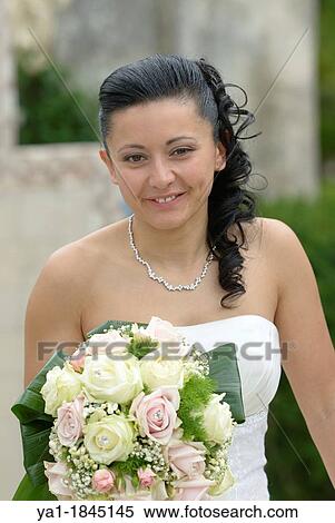 Portrait of Italian bride, Firenze, Tuscany, Italy View Large Photo Image Stock Photography - Portrait of Italian bride, Firenze, Tuscany, Italy. Fotosearch