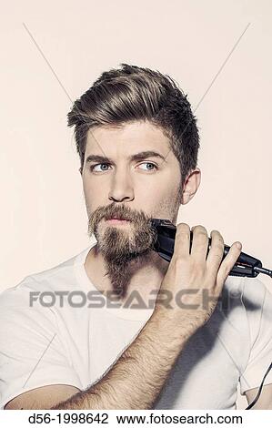 Stock Image - Portrait of man. Fotosearch
