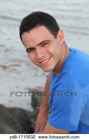 Stock Image - Portrait of man. Fotosearch