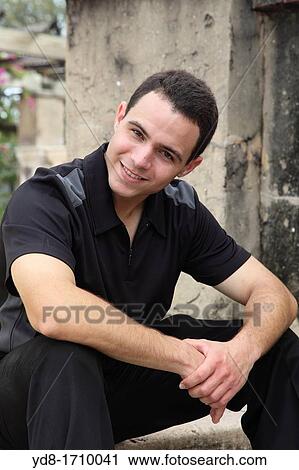 Stock Image - Portrait of man. Fotosearch