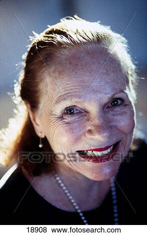 Stock Photo - Portrait of older woman. Fotosearch