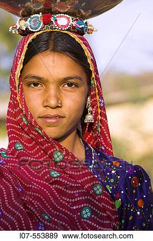 Portrait of Rajasthani woman. Bhenswara. Rajasthan. India View Large Photo Image Stock Photo - Portrait of Rajasthani woman. Bhenswara. Rajasthan. India. Fotosearch