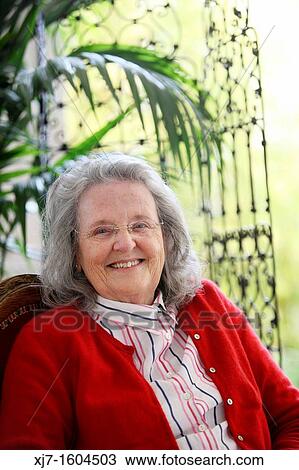 Portrait of senior woman View Large Photo Image Stock Image - Portrait of senior woman. Fotosearch