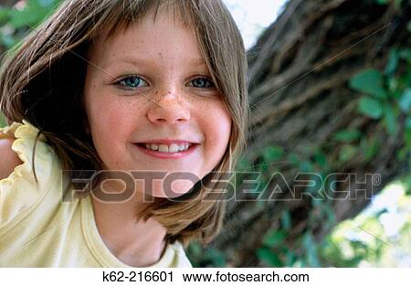 Portrait of smiling girl View Large Photo Image Stock Image - Portrait of smiling girl. Fotosearch