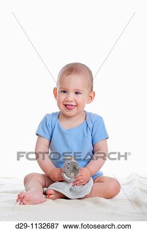 portrait of sweet little baby boy - isolated on white View Large Photo Image Stock Photo - portrait of sweet little baby boy - isolated on white. Fotosearch