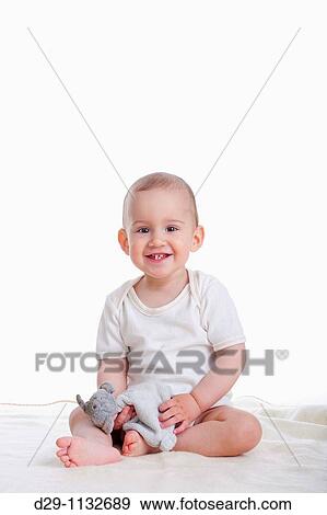 portrait of sweet little baby boy - isolated on white View Large Photo Image Stock Photo - portrait of sweet little baby boy - isolated on white. Fotosearch