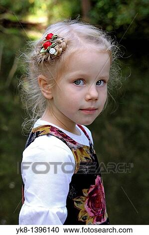 Portrait of Three Year Old Well Dressed Caucasian Kid Girl View Large Photo Image Stock Image - Portrait of Three Year Old Well Dressed Caucasian Kid Girl. Fotosearch