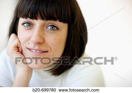 Portrait of woman View Large Photo Image Stock Image - Portrait of woman. Fotosearch