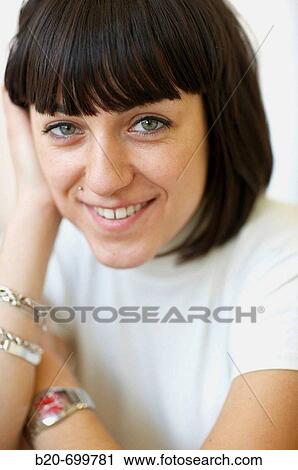 Portrait of woman View Large Photo Image Stock Image - Portrait of woman. Fotosearch