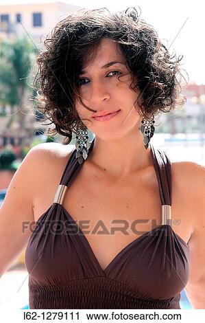 Portrait of woman View Large Photo Image Stock Image - Portrait of woman. Fotosearch