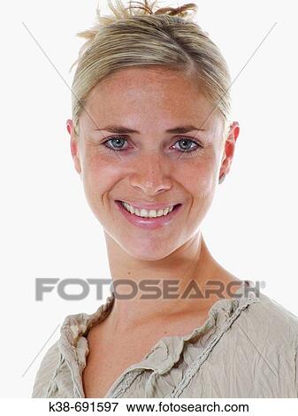 Portrait of woman View Large Photo Image Stock Photo - Portrait of woman. Fotosearch