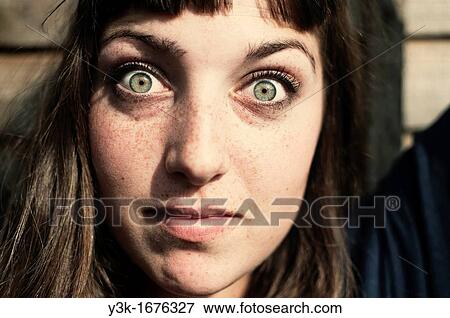 Portrait of woman View Large Photo Image Stock Photo - Portrait of woman. Fotosearch
