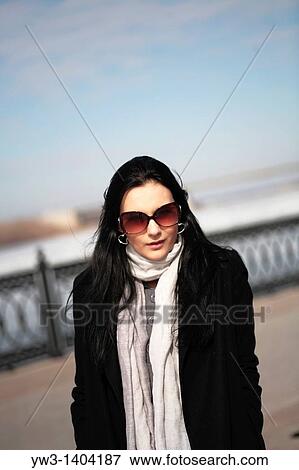 Portrait of woman View Large Photo Image Stock Photo - Portrait of woman. Fotosearch