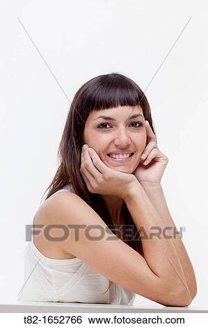 Portrait of woman View Large Photo Image Stock Photograph - Portrait of woman. Fotosearch