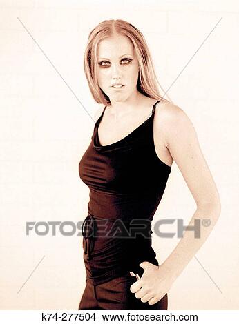 Portrait of Young Woman View Large Photo Image Picture - Portrait of Young Woman. Fotosearch