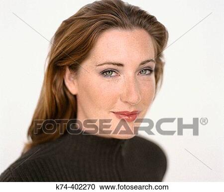 portrait of young woman View Large Photo Image Stock Image - portrait of young woman. Fotosearch