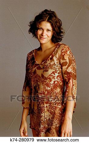 Stock Photo - Portrait of Young Woman. Fotosearch