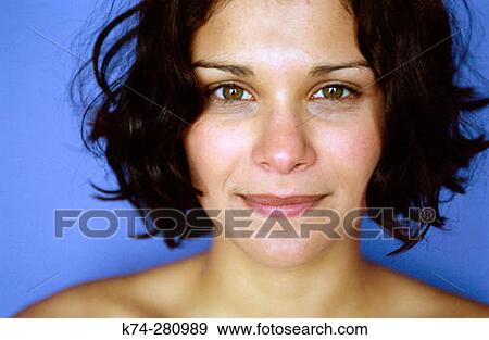 Portrait of Young Woman View Large Photo Image Stock Photo - Portrait of Young Woman. Fotosearch