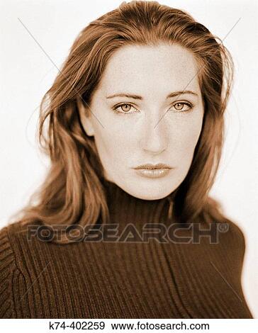 portrait of young woman View Large Photo Image Stock Photo - portrait of young woman. Fotosearch