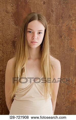 Stock Photo - portrait of young woman. Fotosearch