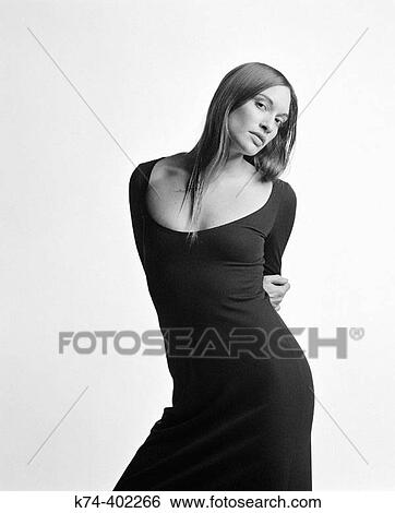 Stock Photograph - portrait of young woman. Fotosearch