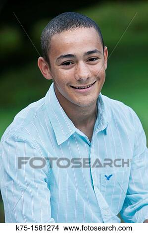 Portrait outdoors of teen boy View Large Photo Image Picture - Portrait outdoors of teen boy. Fotosearch
