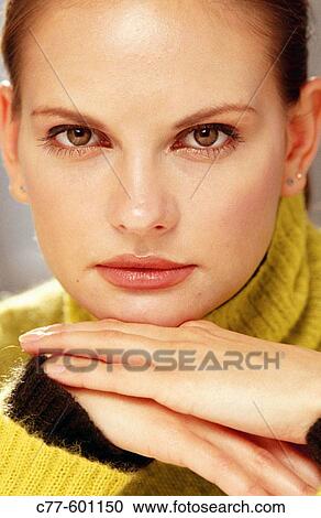 Stock Image - Portrait. Fotosearch