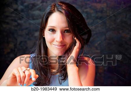 Portrait Young Girl 24 years. View Large Photo Image Stock Photo - Portrait Young Girl 24 years.. Fotosearch