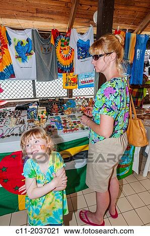 Stock Image - Portsmouth, Dominica, Caribbean: cabrits national park,. Fotosearch