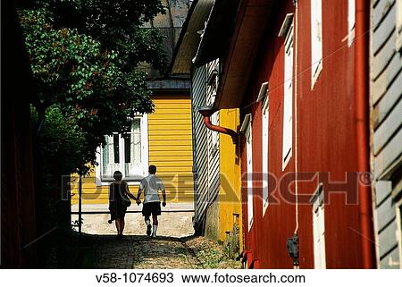 Stock Image - Porvoo, Finland. Fotosearch