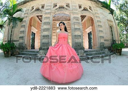 Posing in the park Quinceaera Vizcaya in Miami, Florida, USA View Large Photo Image Stock Image - Posing in the park Quinceaera Vizcaya in Miami, Florida, USA. Fotosearch