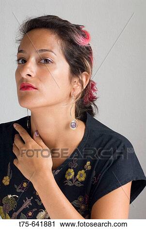 Stock Image - Posing. Fotosearch