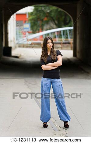 Posing with crossed hands View Large Photo Image Stock Image - Posing with crossed hands. Fotosearch