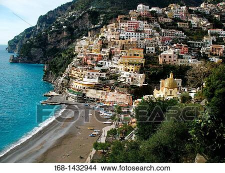 Positano, Campania, Italy View Large Photo Image Picture - Positano, Campania, Italy. Fotosearch