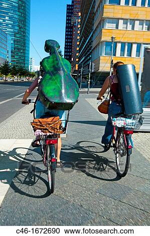 Stock Image - Postdamer Platz, Berlin, Germany.. Fotosearch