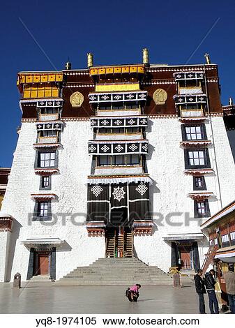 Potala Palace in Lhasa, Tibet, China View Large Photo Image Stock Photography - Potala Palace in Lhasa, Tibet, China. Fotosearch