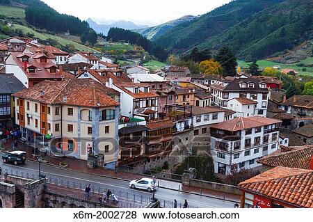 Potes, Comarca of Liebana. Cantabria, Spain. View Large Photo Image Stock Photo - Potes, Comarca of Liebana. Cantabria, Spain.. Fotosearch
