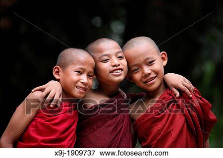 Potrait of the young Monk, Shan State, Myanmar, burma View Large Photo Image Stock Photo - Potrait of the young Monk, Shan State, Myanmar, burma. Fotosearch